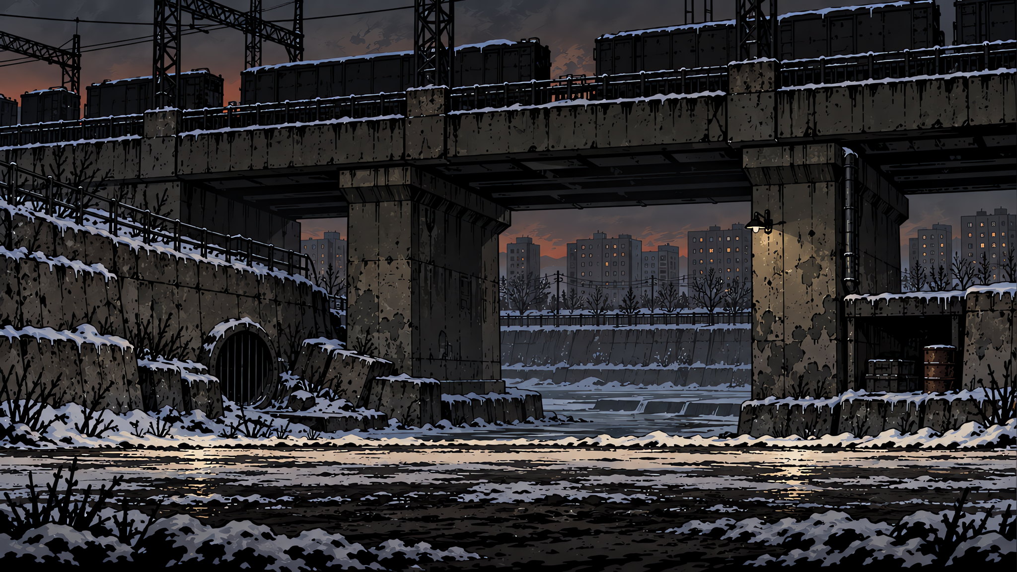 迁移通道场景原画